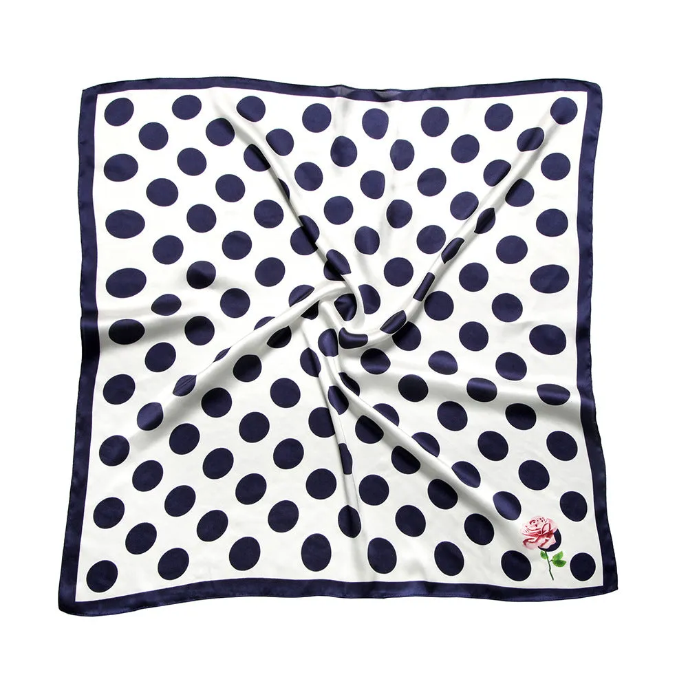 2-pack of scarves imitation silk small squares all-match spring and autumn thin section fashion summer silk scarf streamers
