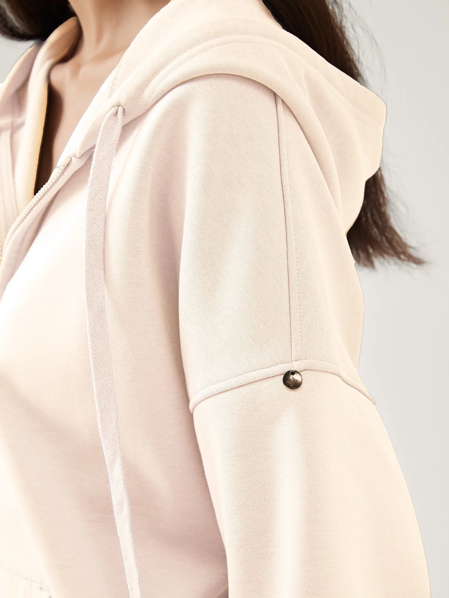 Cubby Zip Up Hoodie - Oversized & Reversible