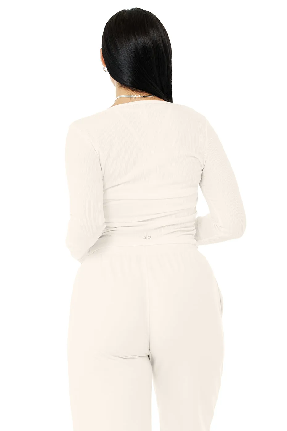 Gather Long Sleeve - Ivory