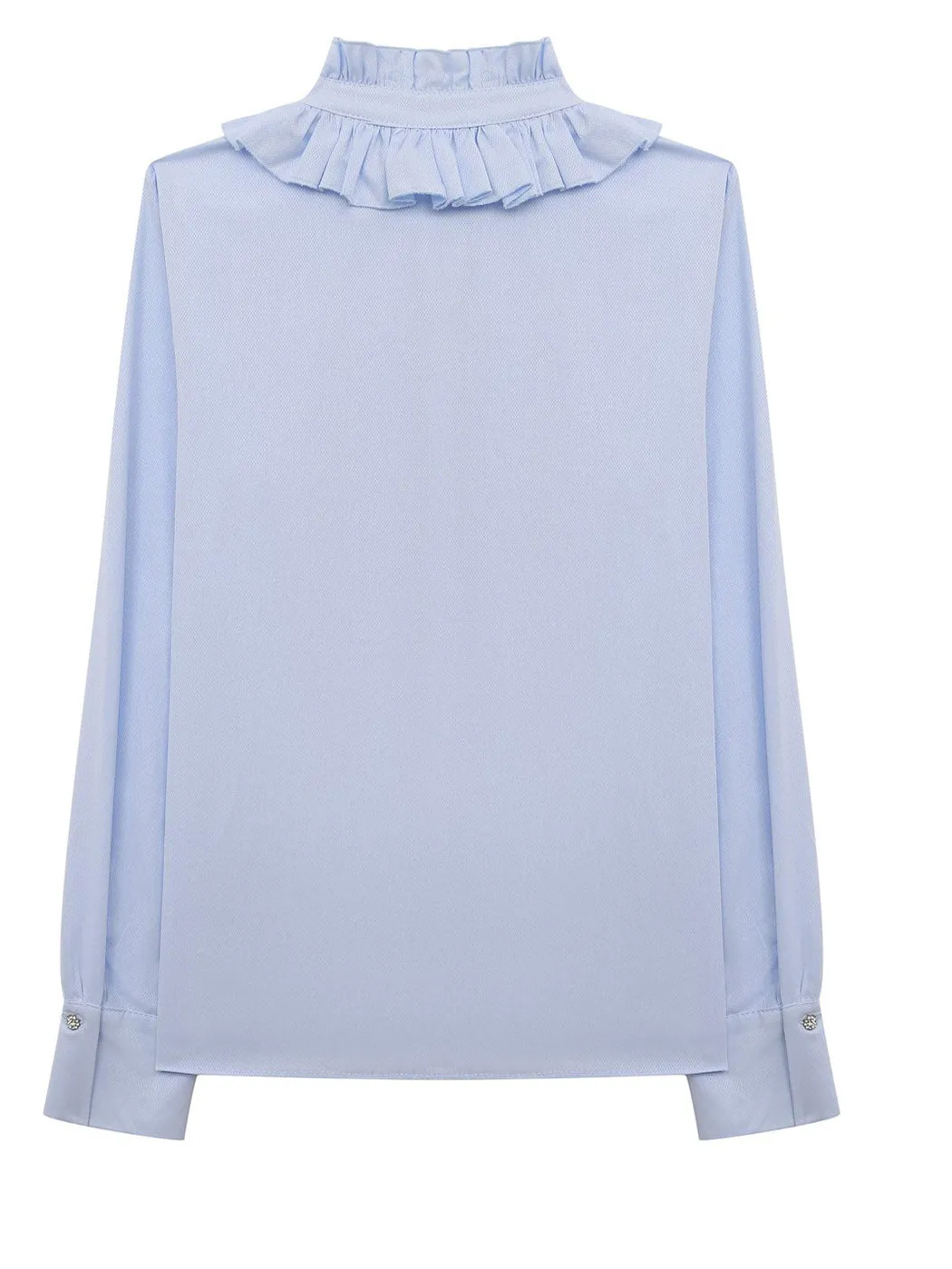 Girl's Shirt with stand-up collar - VERIA