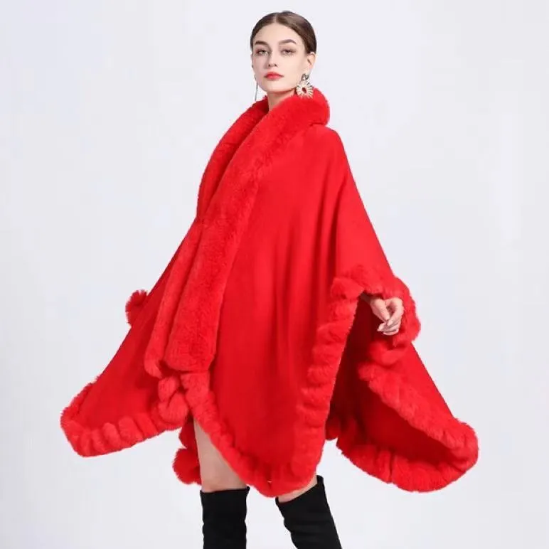 Irregular Oversized Knitted Shawl Cardigan Coat