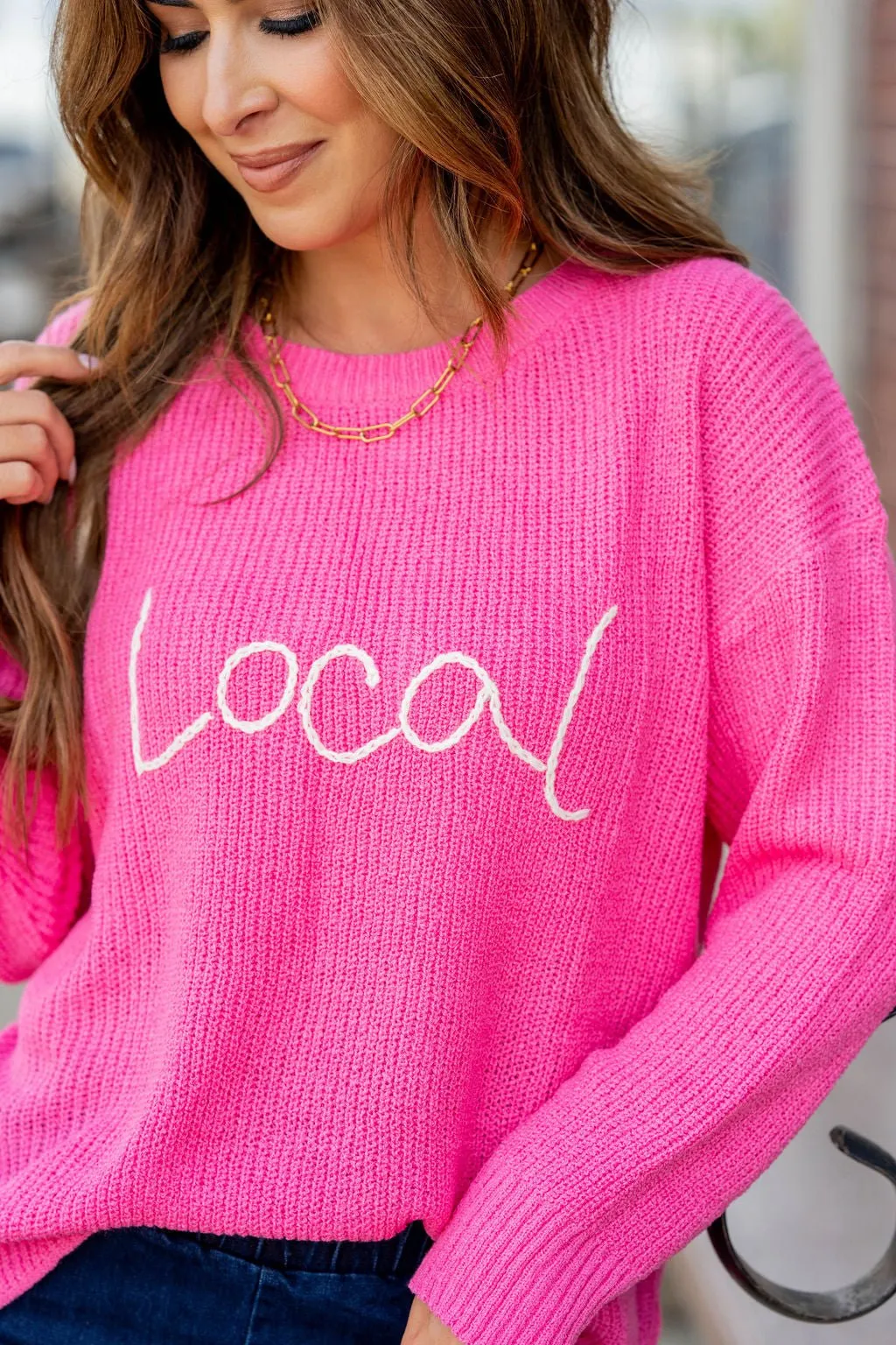 Local Stitched Sweater
