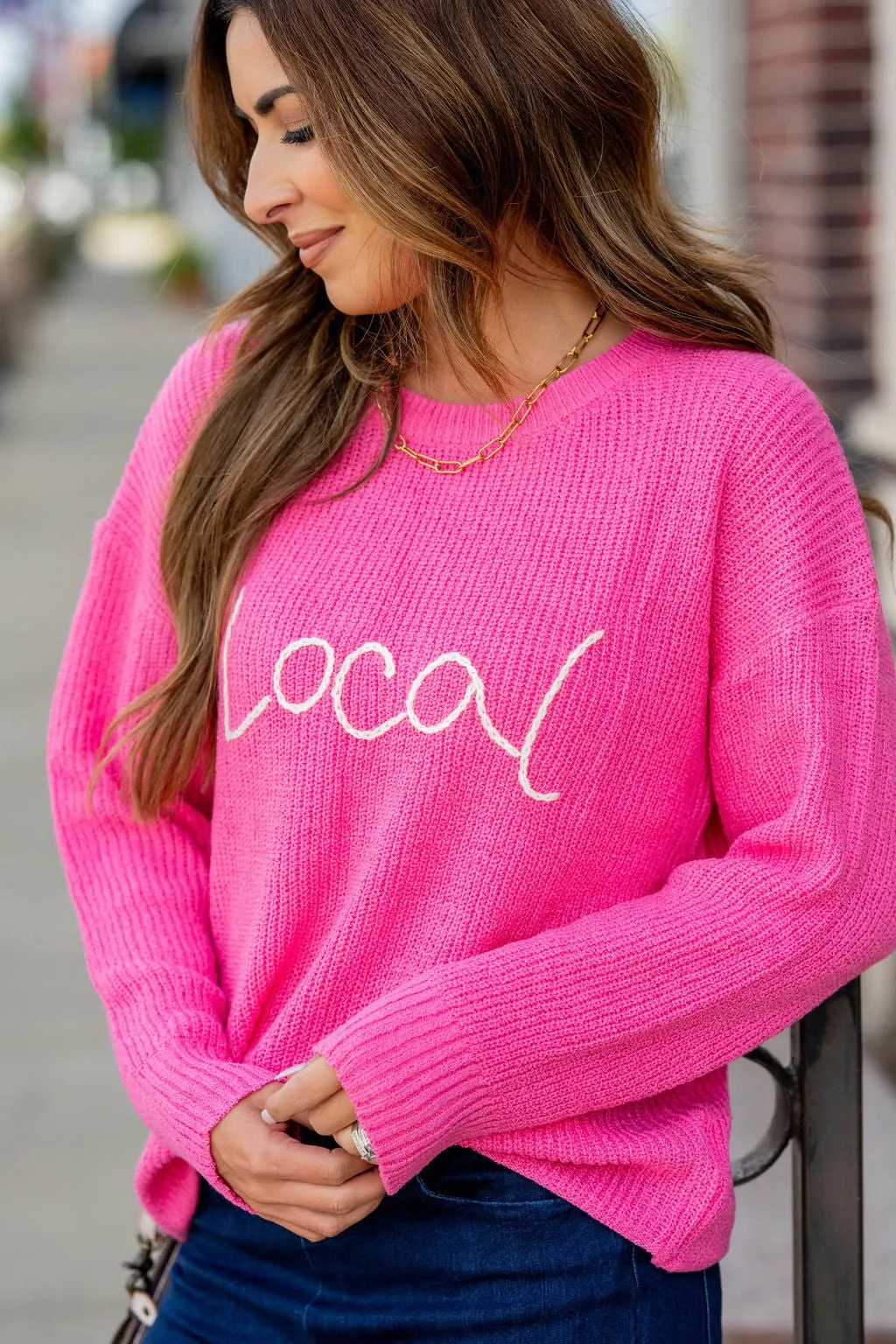 Local Stitched Sweater
