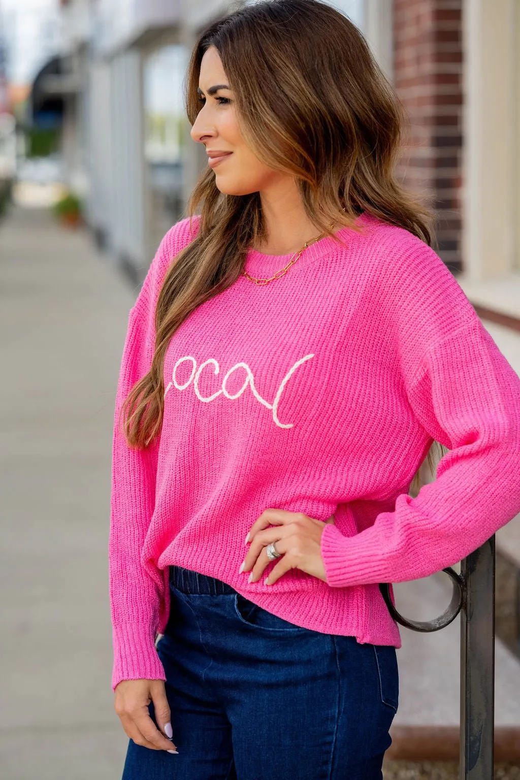 Local Stitched Sweater