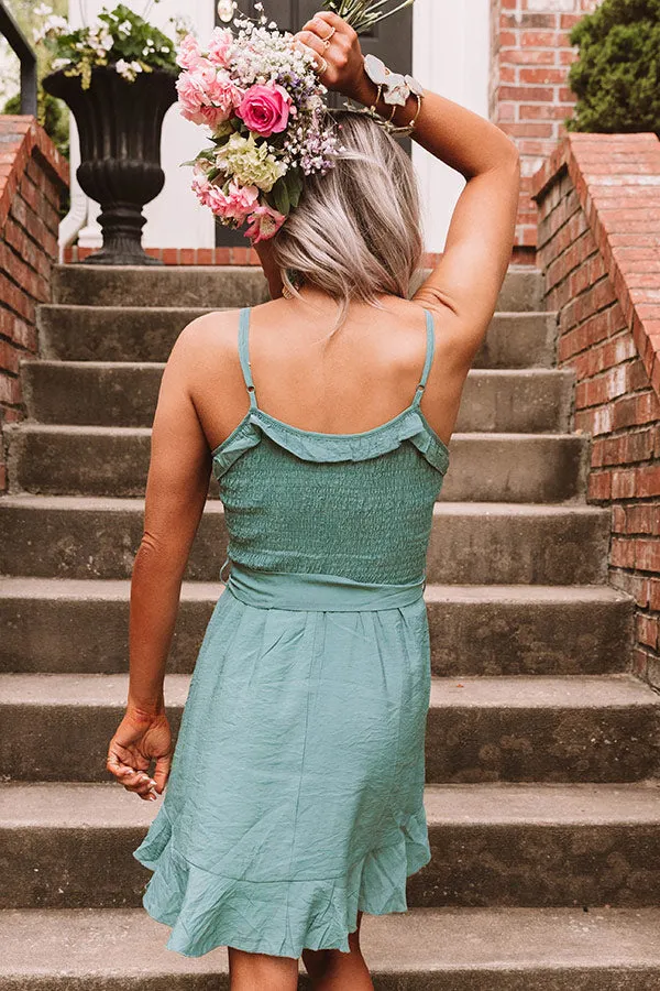 Parisian Patio Smocked Dress