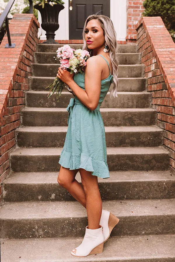 Parisian Patio Smocked Dress