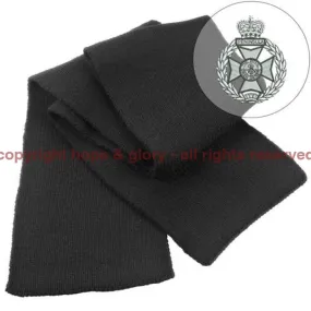 Royal Green Jackets Heavy Knit Scarf