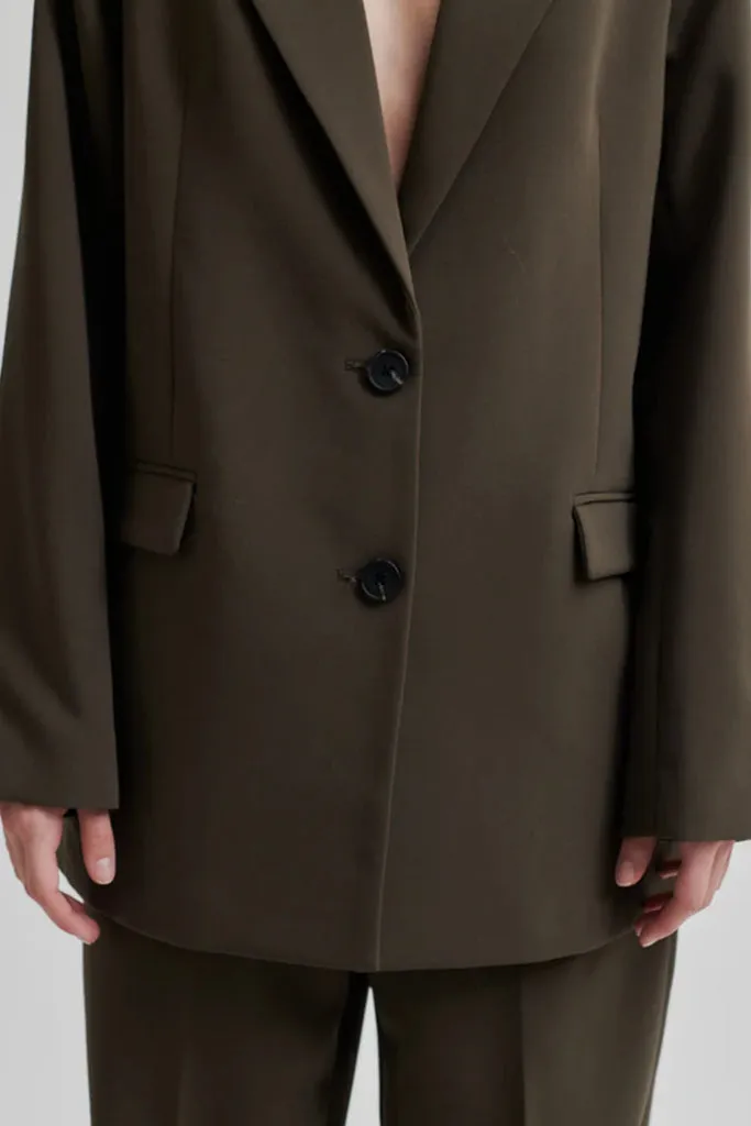 Second Female - Evie Classic Blazer - Turkish Coffee