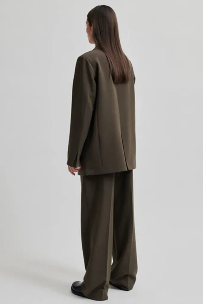 Second Female - Evie Classic Blazer - Turkish Coffee